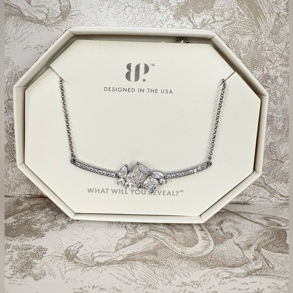 NWT - Bomb Party April 2025 Delicate Cluster Necklace - One Size